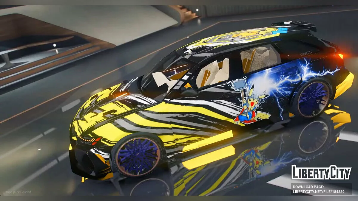 Audi RS6 Widebody Dinamic Lights / GTA 5