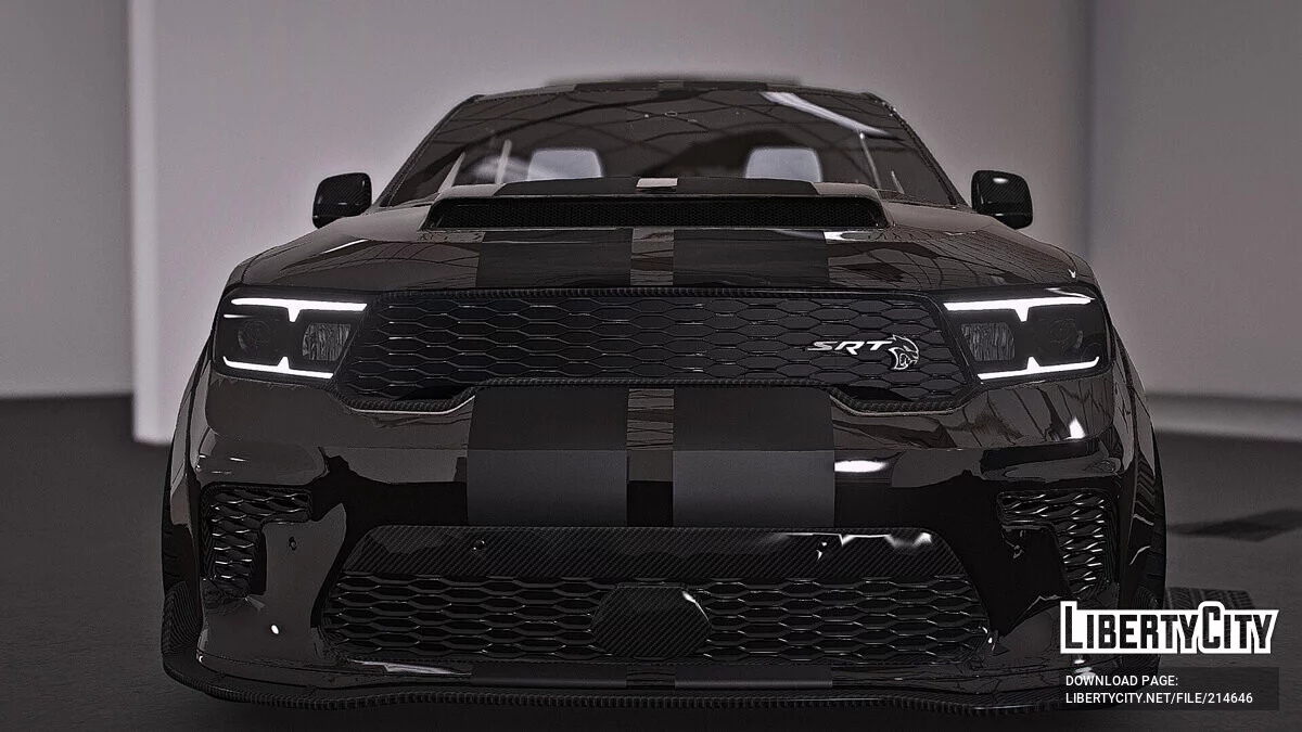 Dodge Durango SRT Hellcat Widebody (Blacked-out) / GTA 5