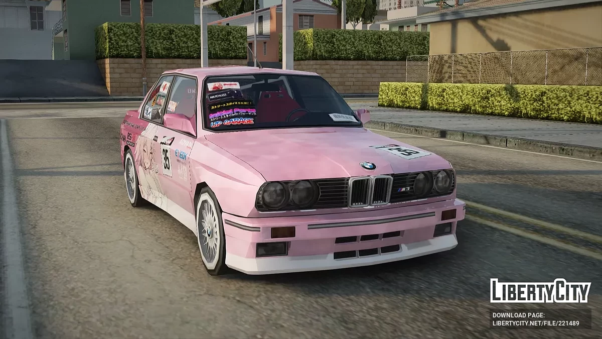 BMW M3 E30 Itasha / GTA San Andreas