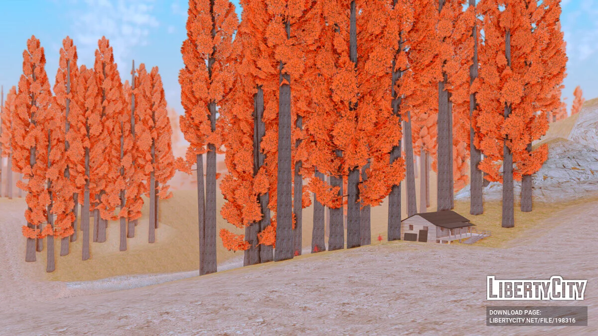 Осенняя сборка Halloween: Autumn Sunshine / GTA San Andreas