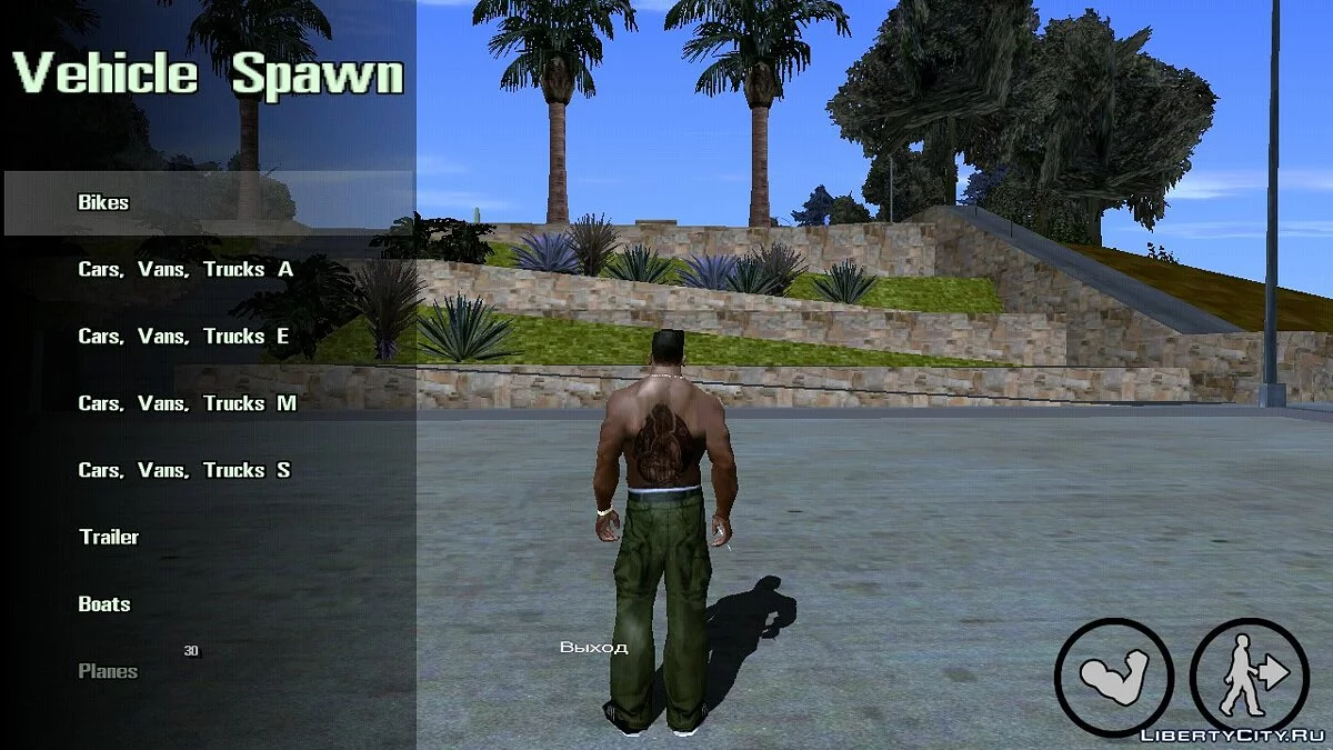 Спавн машин V2 / GTA San Andreas (iOS, Android)
