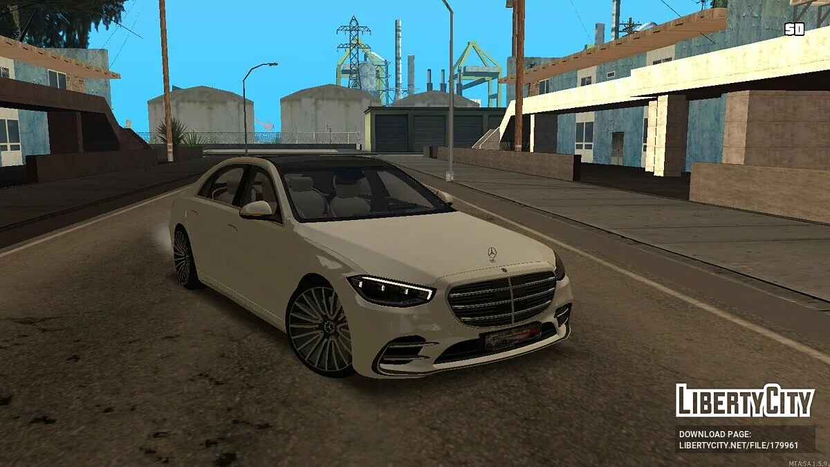 Mercedes-Benz W223 + CCD / GTA San Andreas
