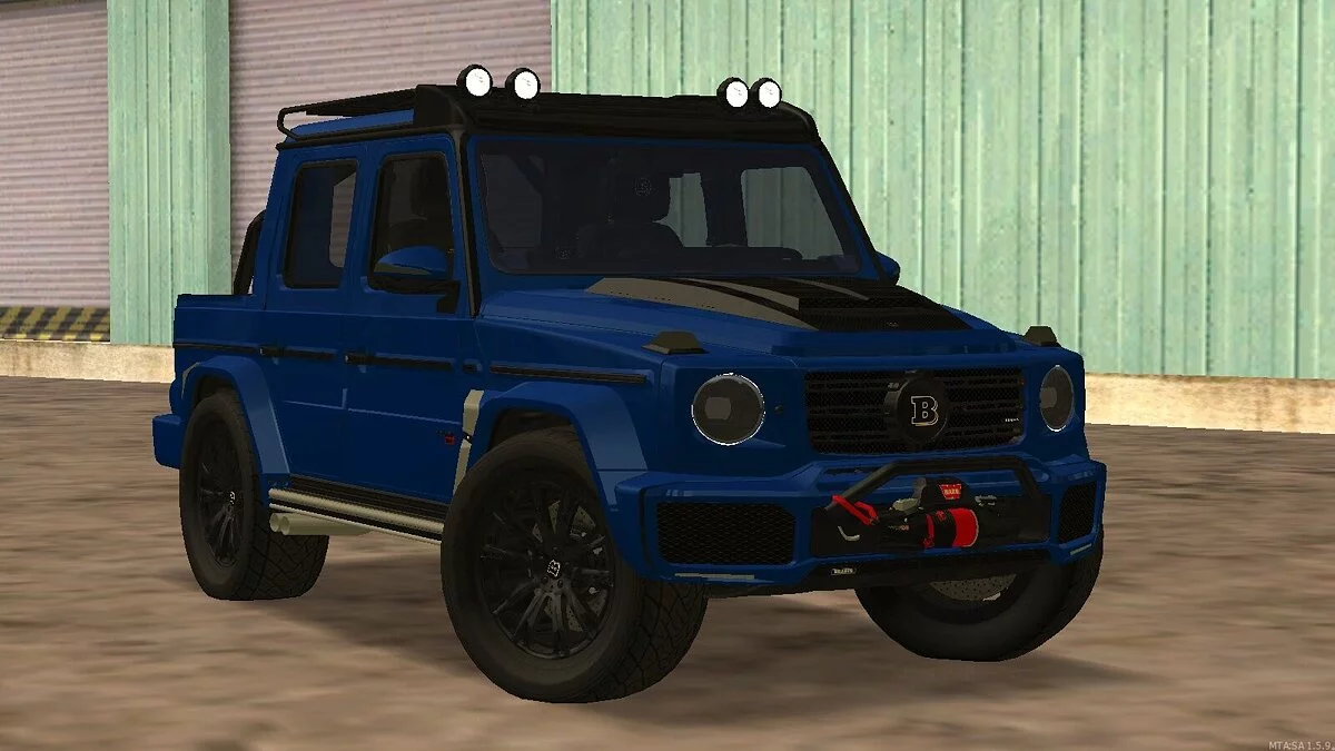 Mercedes-Benz G63 Brabus 800 + CCD / GTA San Andreas