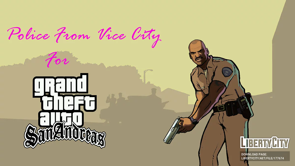 Полиция из GTA Vice City / GTA San Andreas