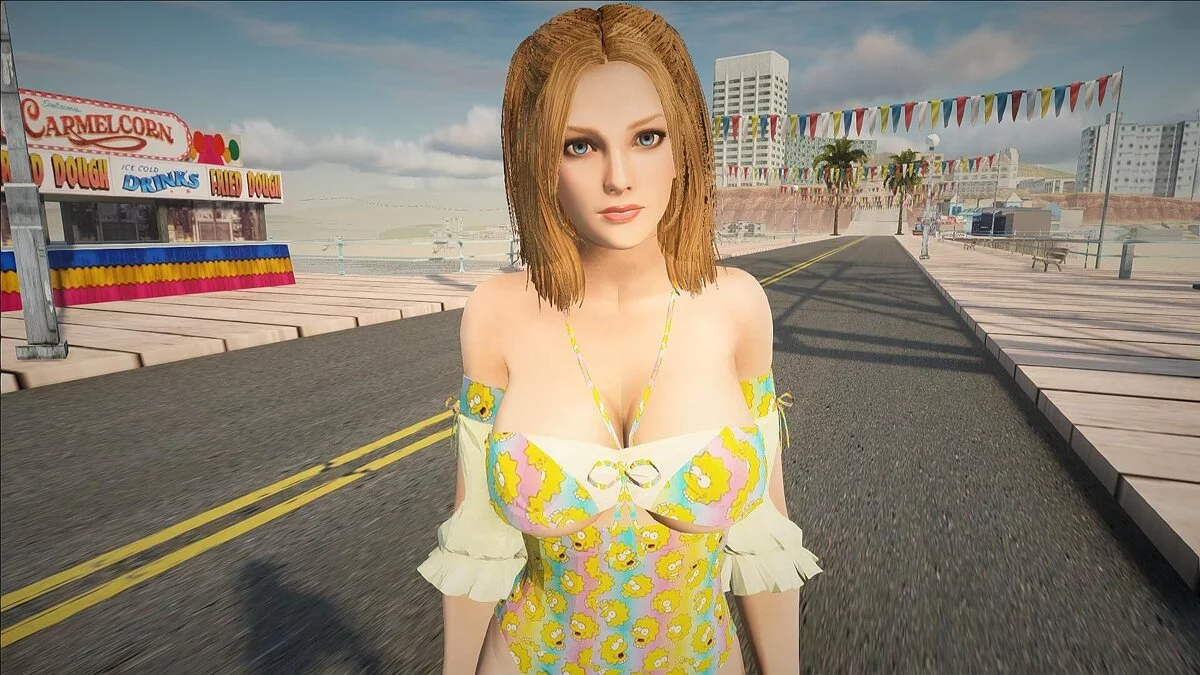 Тина Армстронг в купальнике / GTA San Andreas