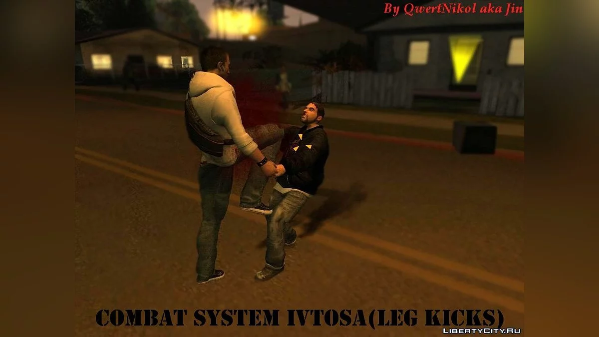 Combat System IVtoSA(LEG KICKS) / GTA San Andreas