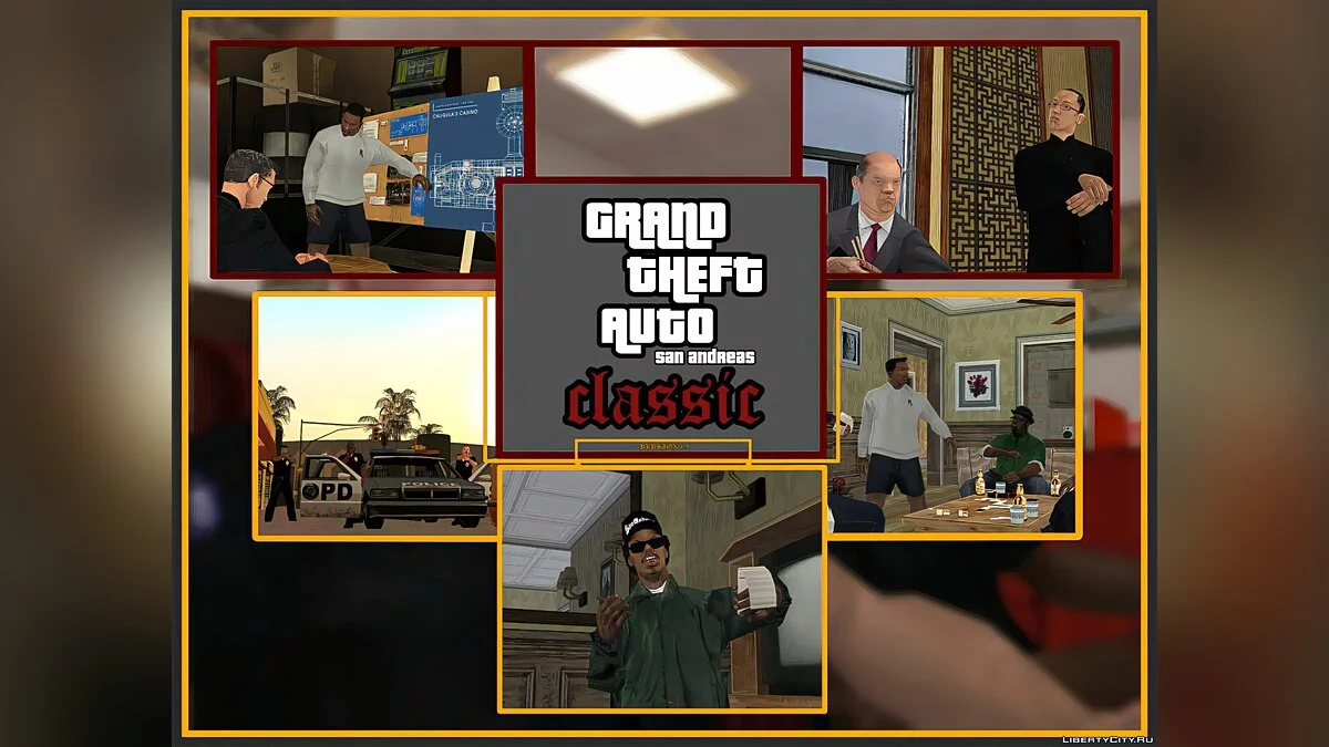 GTA SA Classic v1.7 - PC атмосфера игры в GTA SA Mobile / GTA San Andreas (iOS, Android)