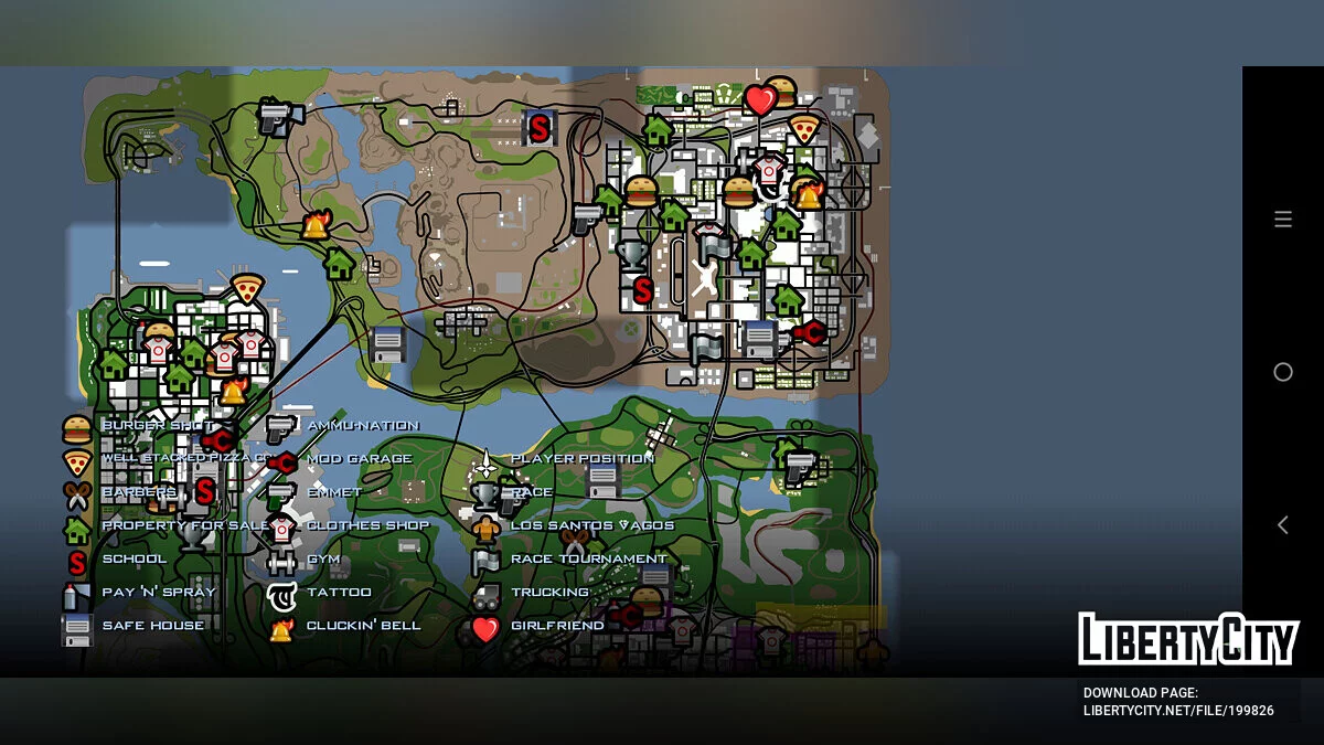 Все основные миссии пройдены (без чит-кодов) / GTA San Andreas (iOS, Android)