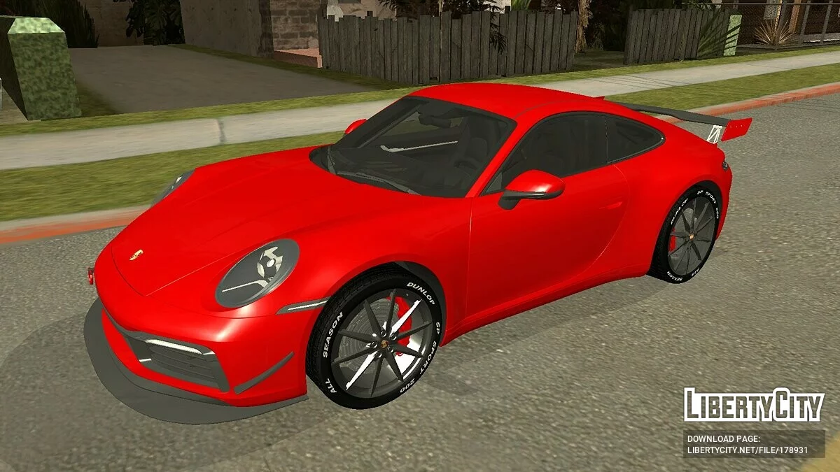 Porsche 911 Carrera S 2019 / GTA San Andreas (iOS, Android)