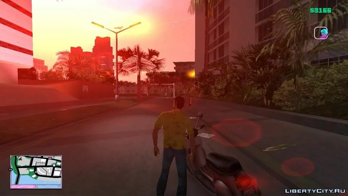 Rectangular HUD / GTA Vice City