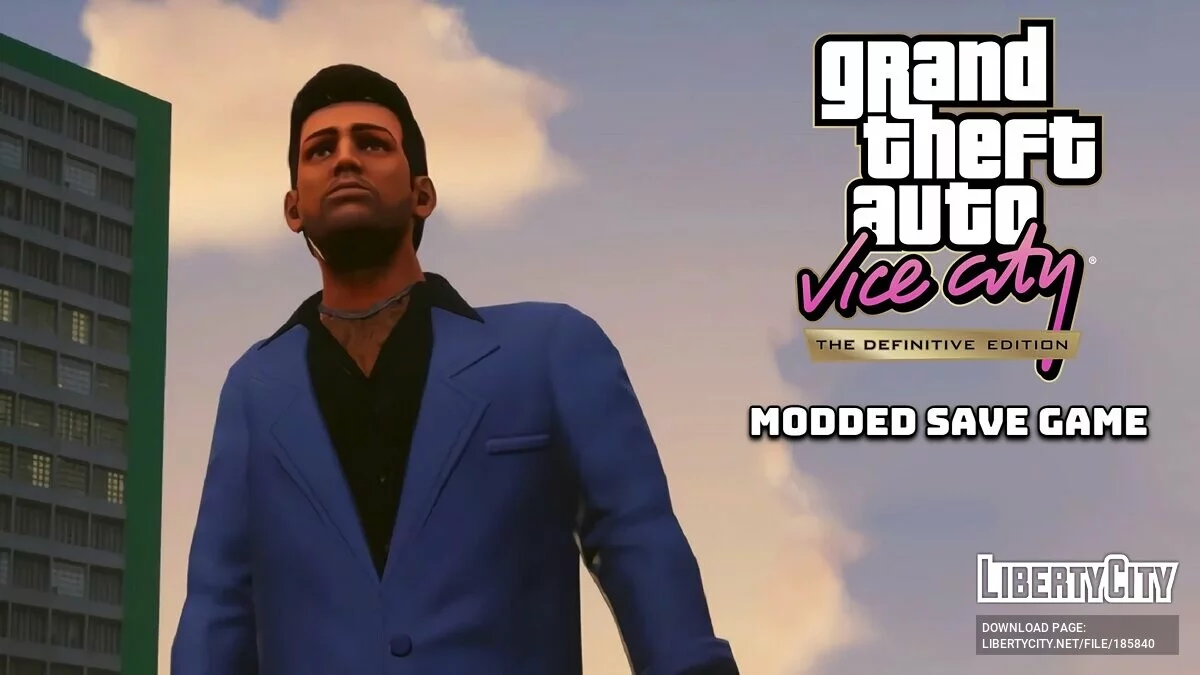99-процентное сохранение + хороший старт / GTA Vice City: The Definitive Edition