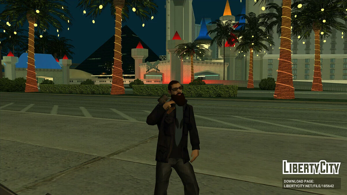Пешеход в стиле Чувака из Postal 2 / GTA San Andreas